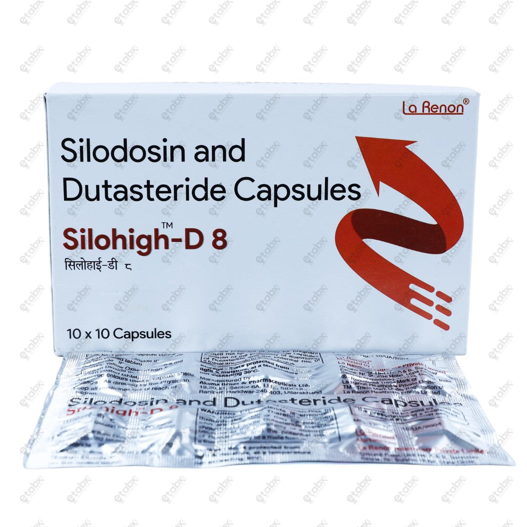 Silohigh D 8 Capsule 10's