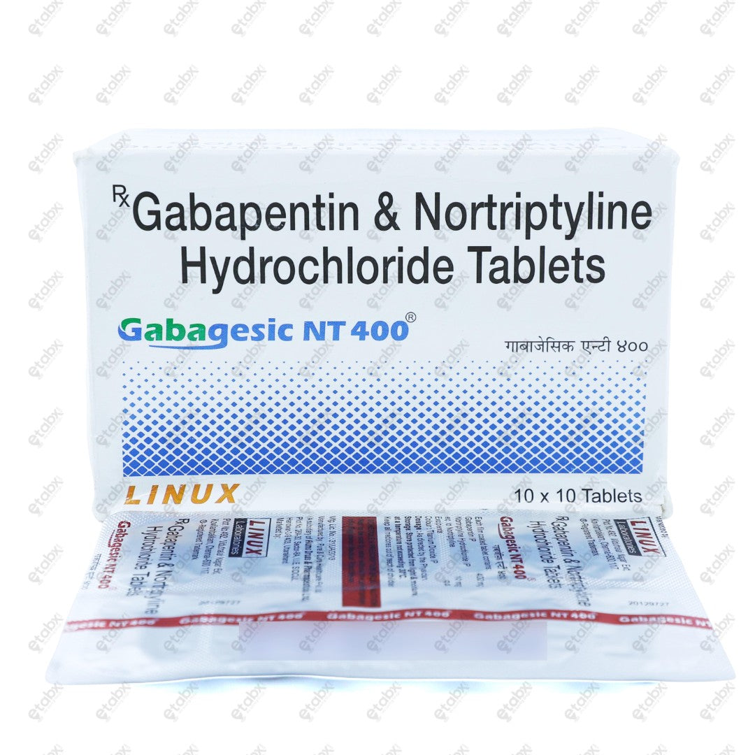Gabagesic NT 400mg Tablet 10's