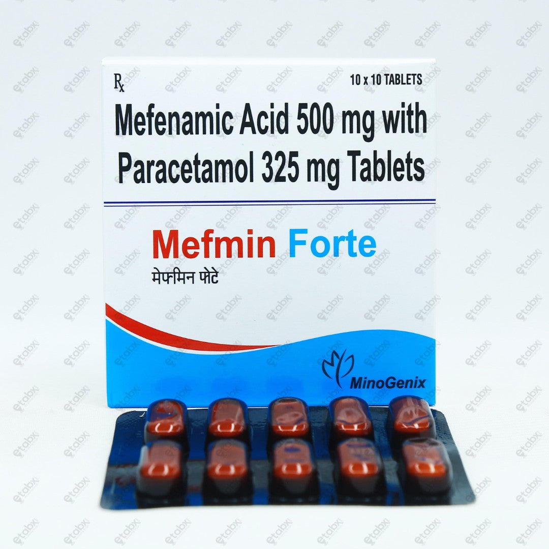 Mefmin Forte Tablets 10's