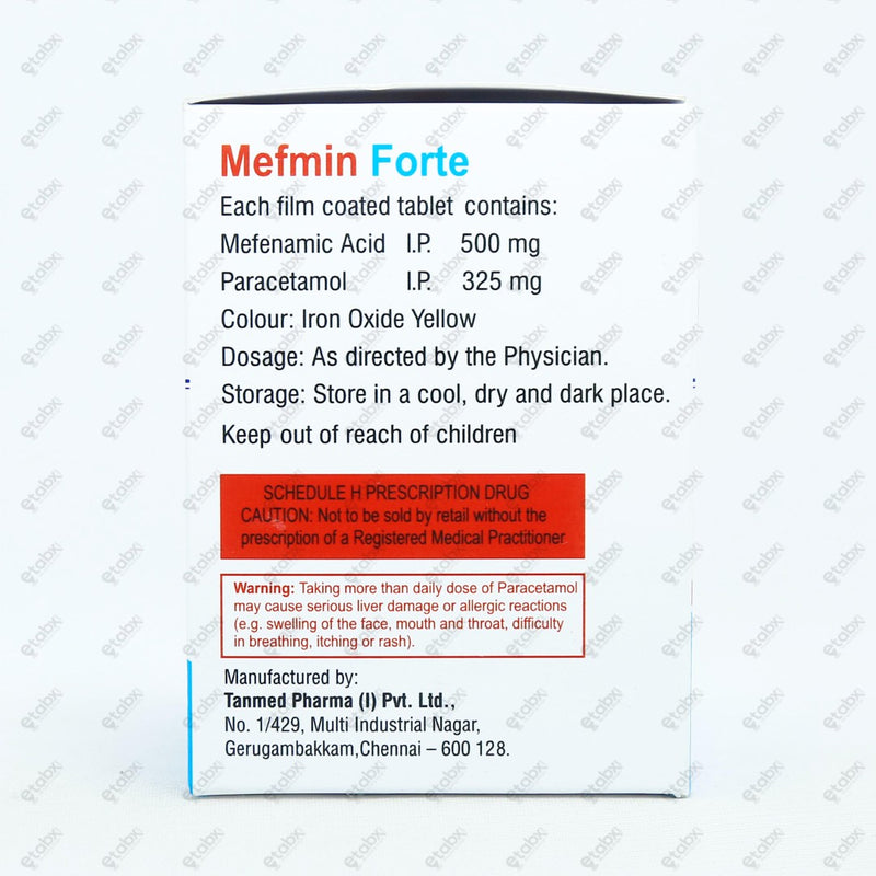 Mefmin Forte Tablets 10's