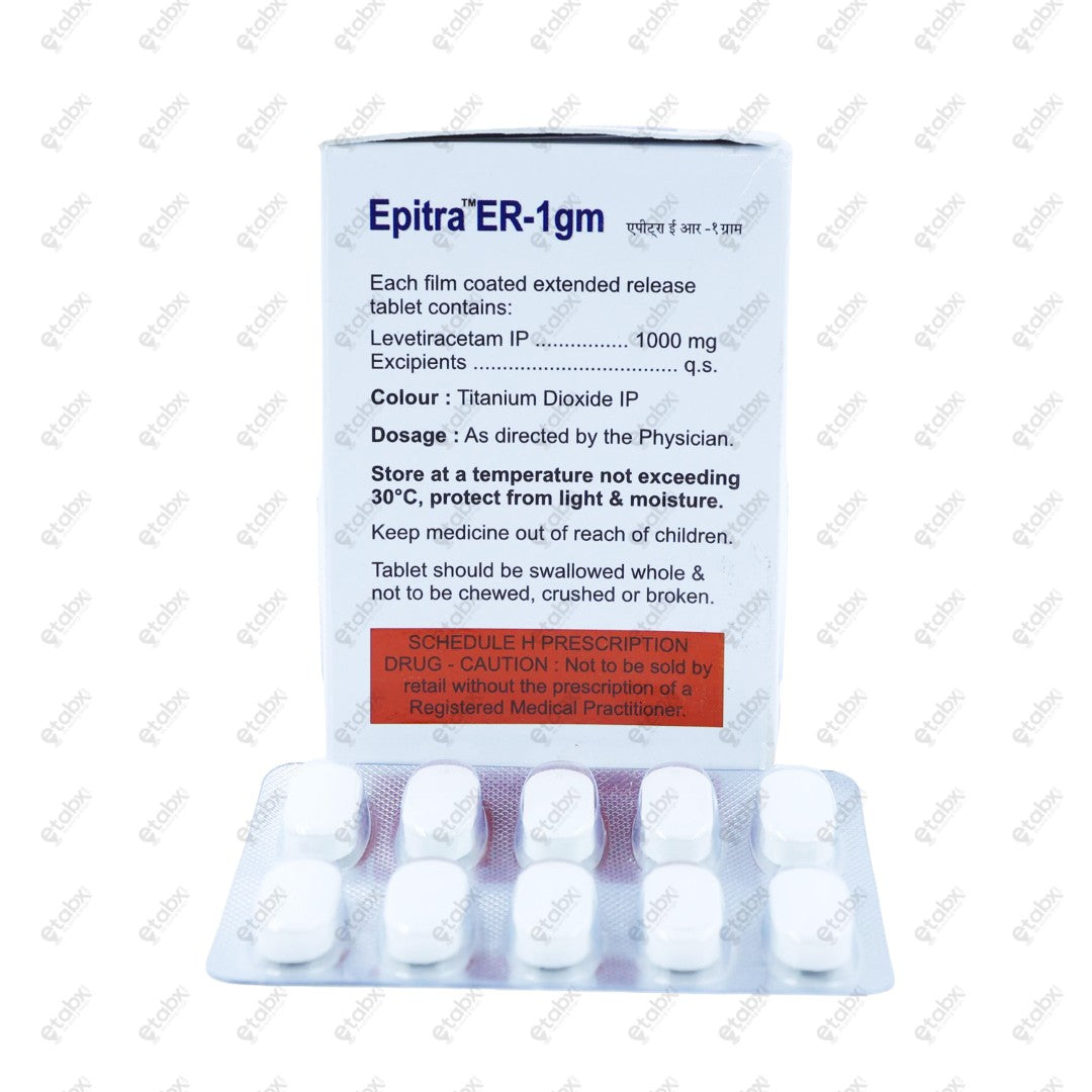 Epitra ER 1gm Tablet 10's