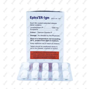 Epitra ER 1gm Tablet 10's