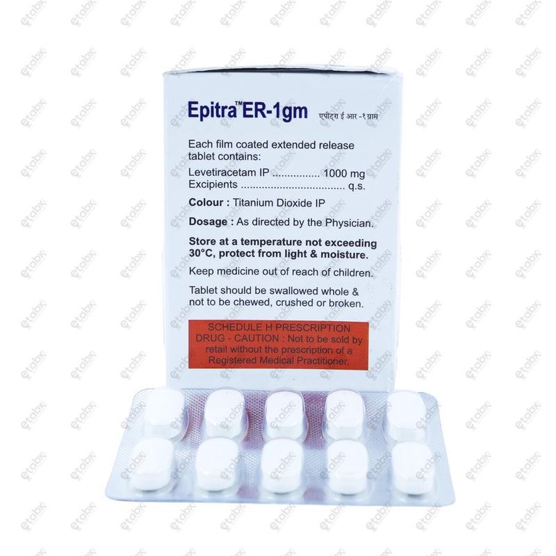 Epitra ER 1gm Tablet 10's