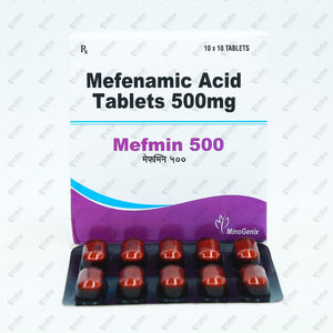 Mefmin 500mg Tablet 10's