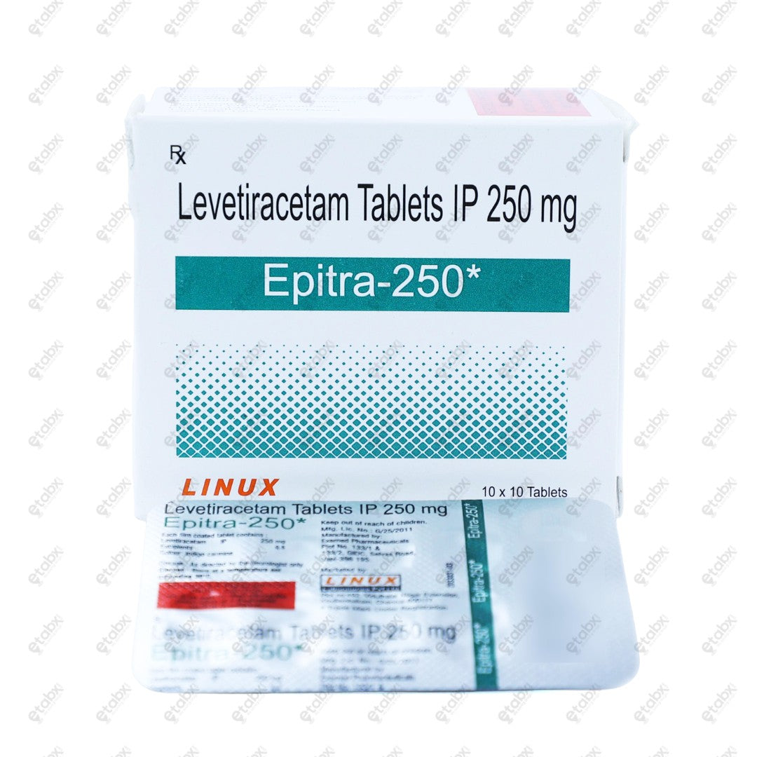 Epitra 250mg Tablet 10's