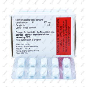 Epitra 250mg Tablet 10's
