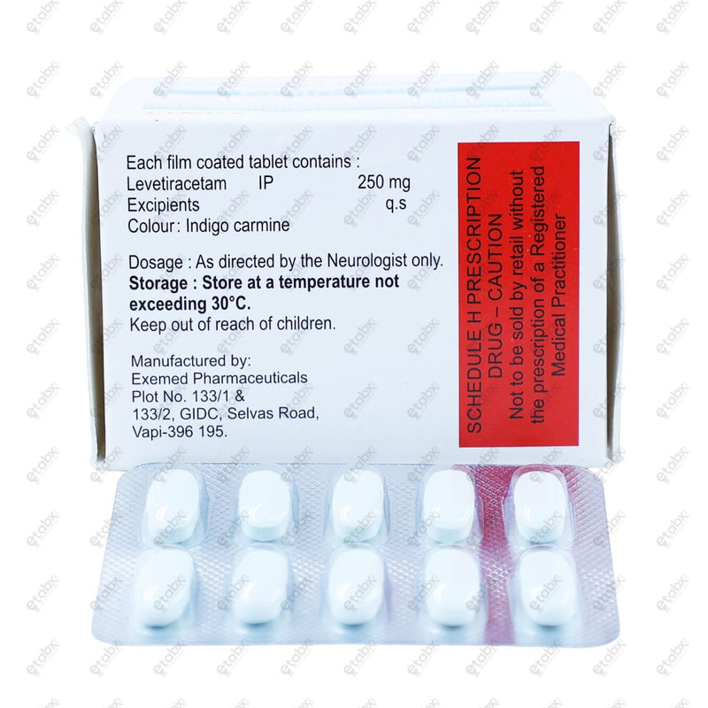 Epitra 250mg Tablet 10's