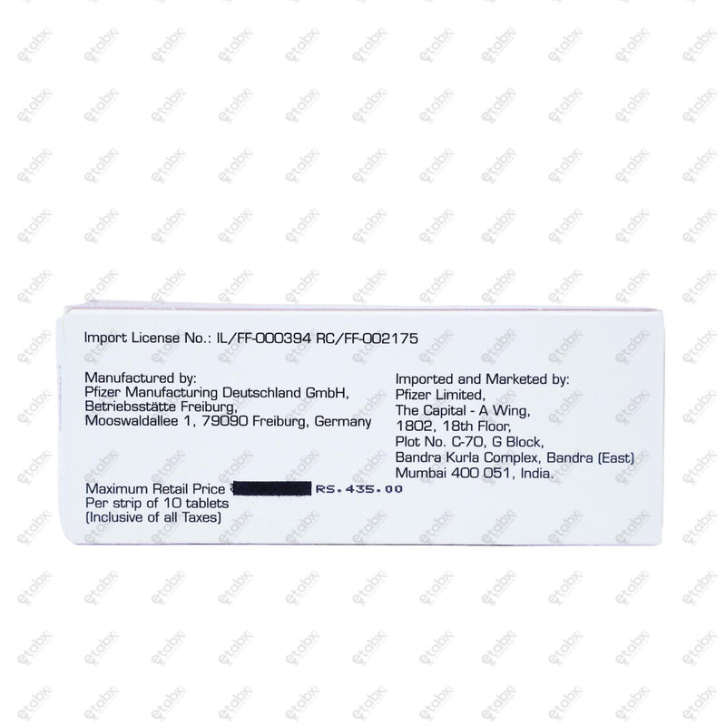 Eliquis 2.5mg Tablets 10's