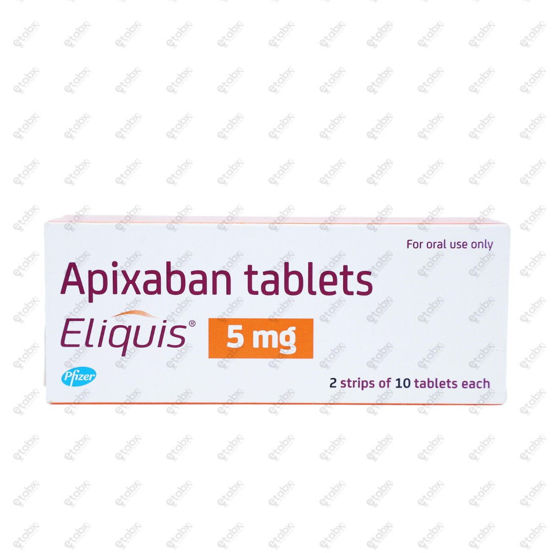 ELIQUIS 5mg Tablets 10's