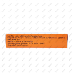 ELIQUIS 5mg Tablets 10's