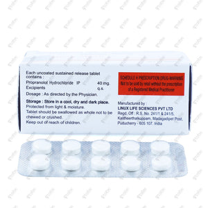 Pronate TR 40mg Tablet 10's