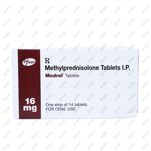 Medrol 16mg Tablet 14's