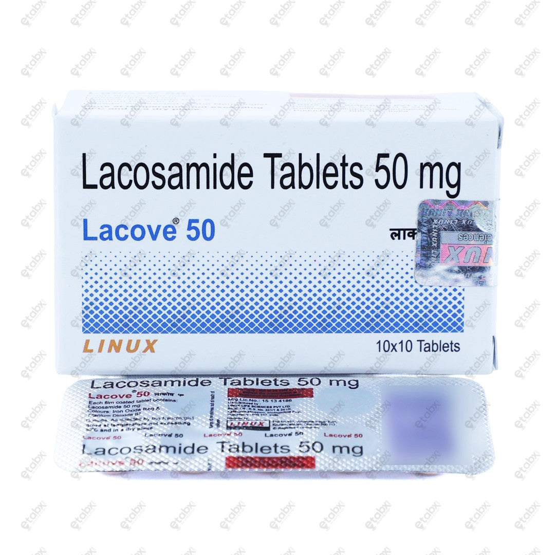 Lacove 50MG Tablet 10's