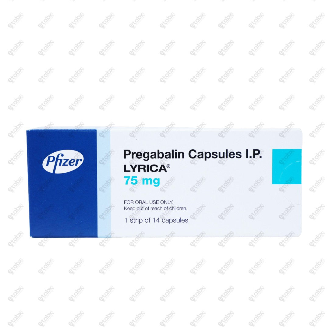 Lyrica 75MG Capsules 14's