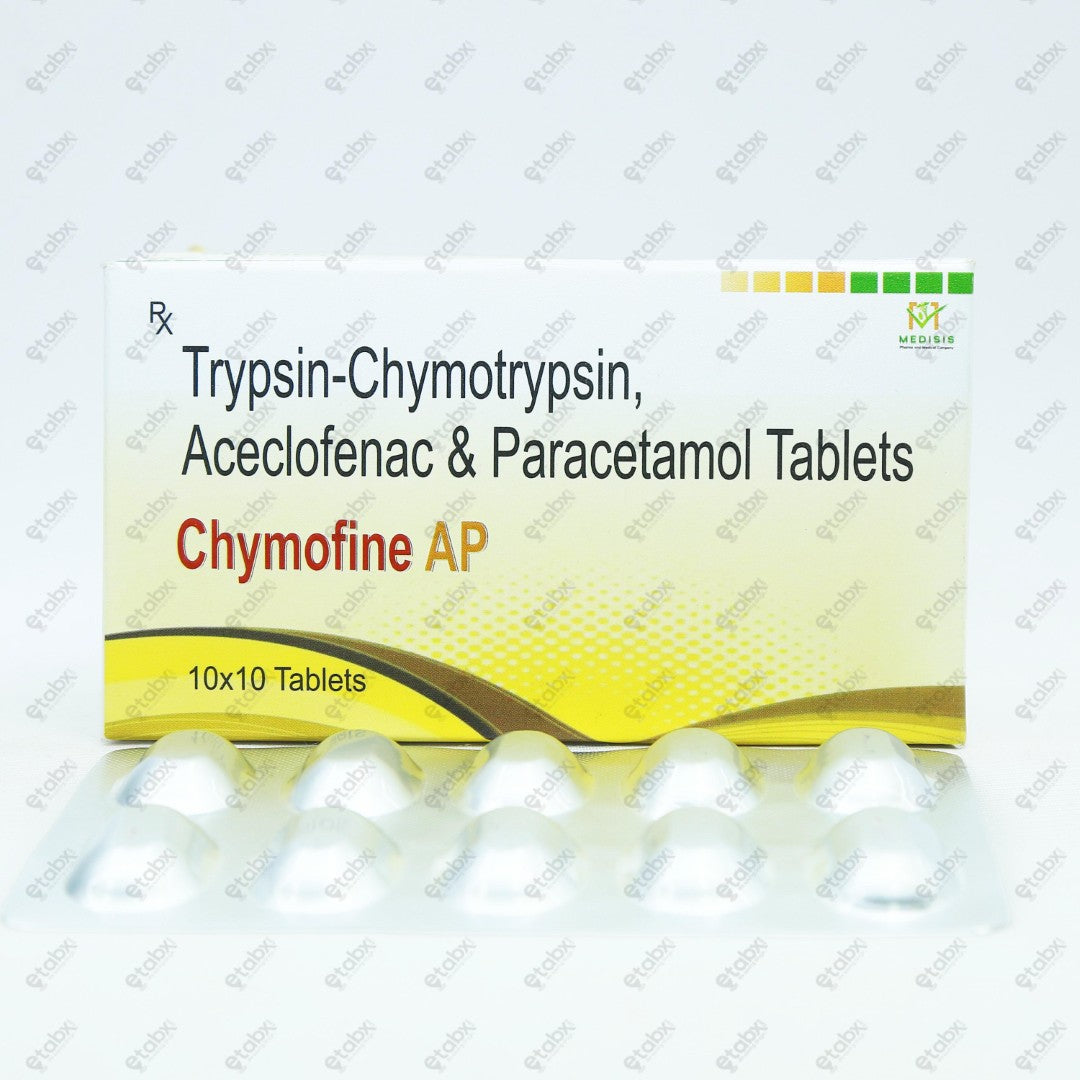 Chymofine AP Tablet 10's