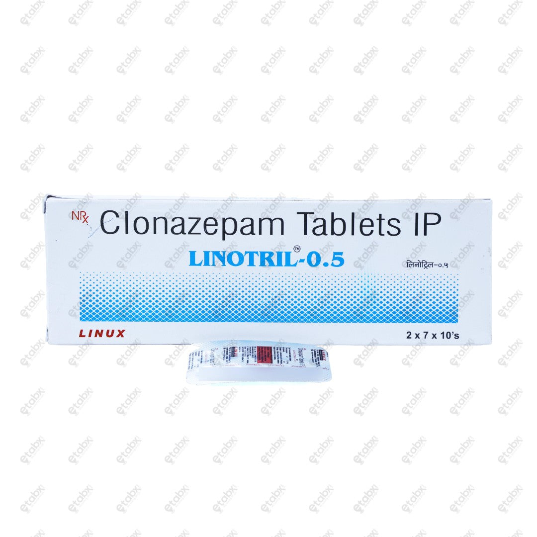 Linotril 0.5mg Tablet 10's