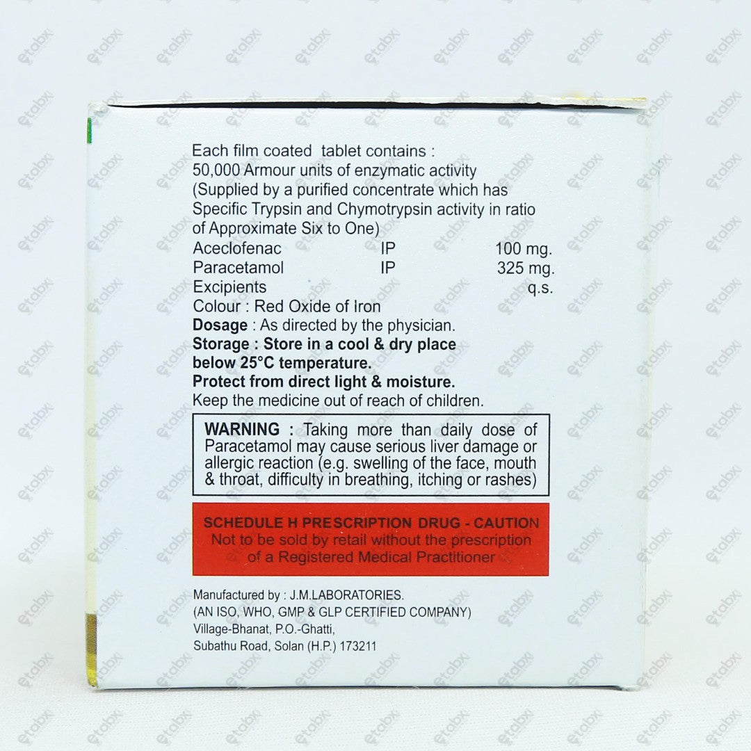 Chymofine AP Tablet 10's