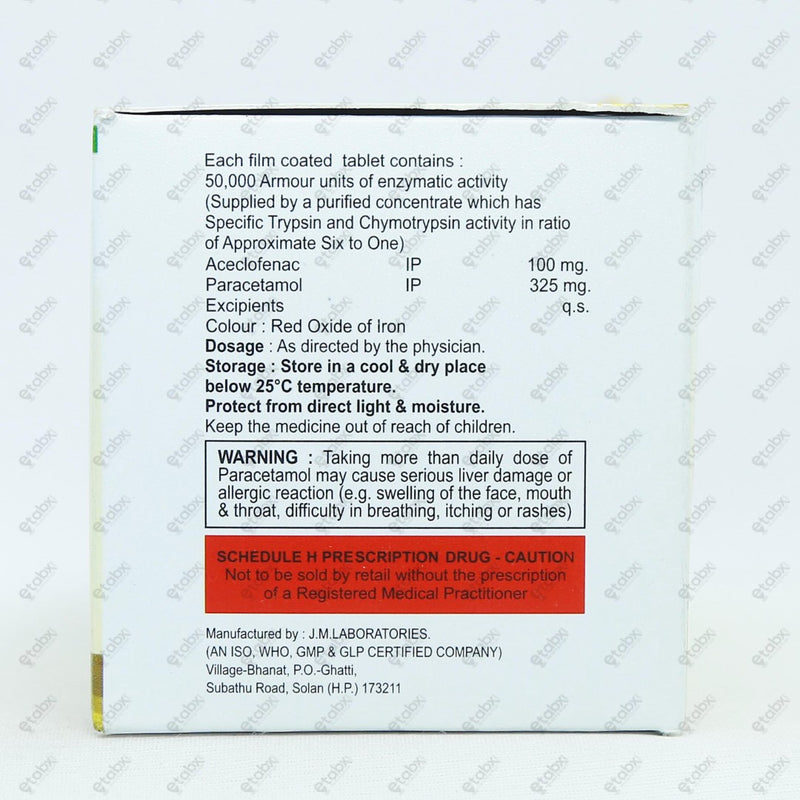 Chymofine AP Tablet 10's