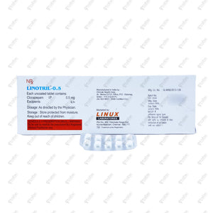Linotril 0.5mg Tablet 10's