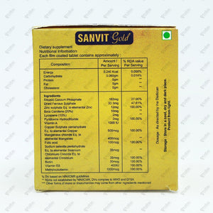 Sanvit Gold Tablets 10's