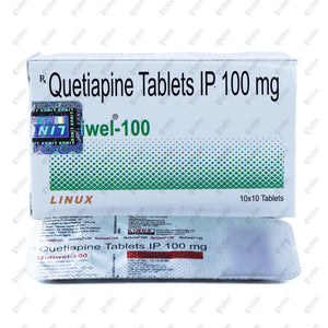 Qutiwel 100mg Tablet 10's