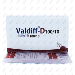 Valdiff D 100/10mg Tablet 10's