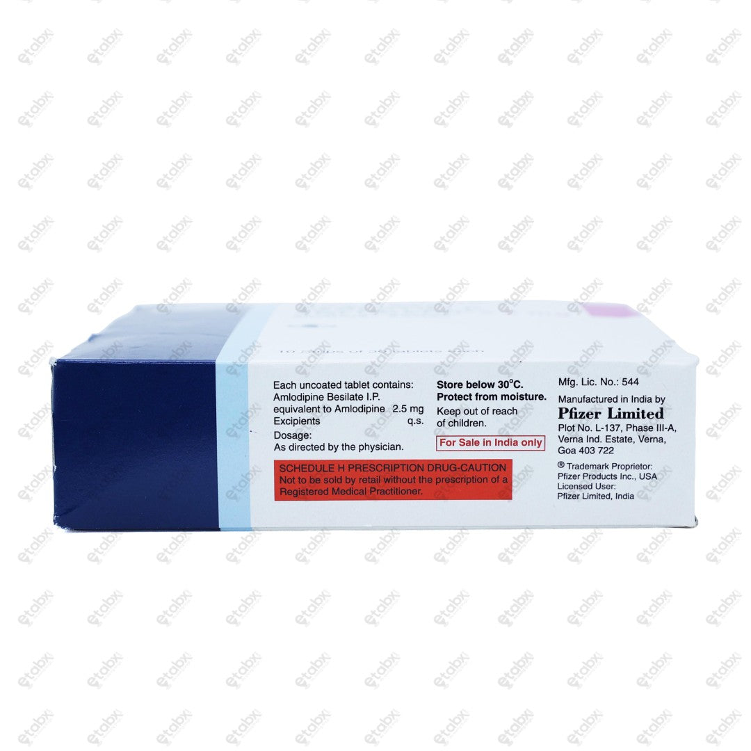 AMLOGARD 2.5mg Tablets (30's)