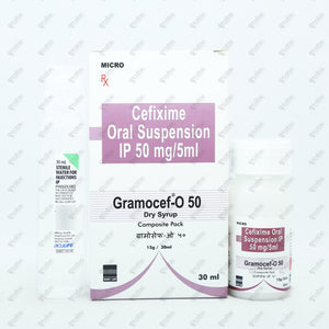 Gramocef O 50mg Suspension 30ml