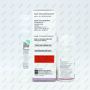 Gramocef O 50mg Suspension 30ml