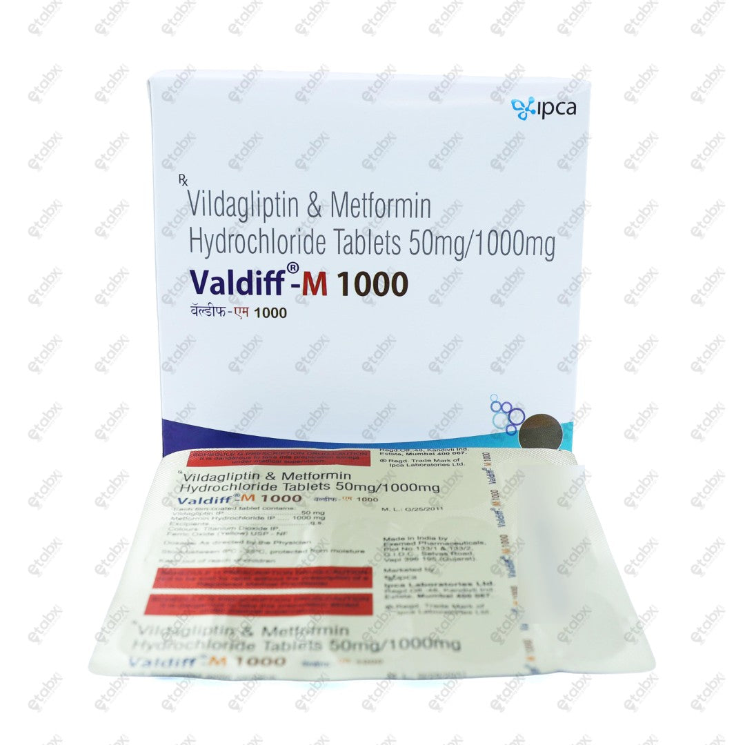 Valdiff M 1000mg Tablet