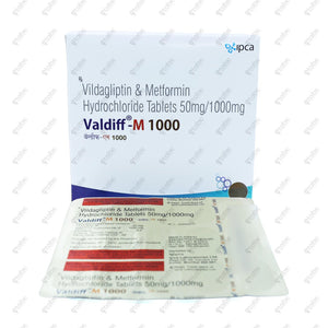 Valdiff M 1000mg Tablet