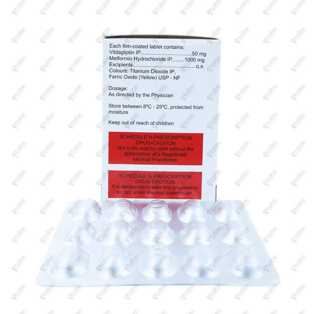 Valdiff M 1000mg Tablet