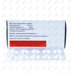 ZERODOL TH 8 Tablets (10's)