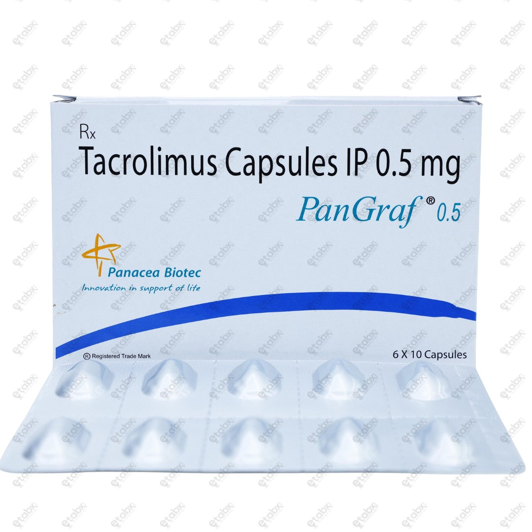 Pangraf 0.5mg Capsule 10's