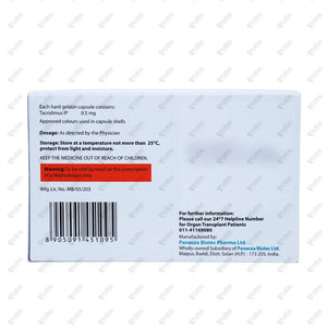 Pangraf 0.5mg Capsule 10's