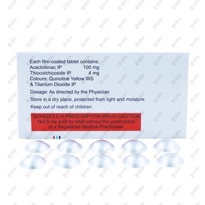 Zerodol TH 4 Tablets 10's