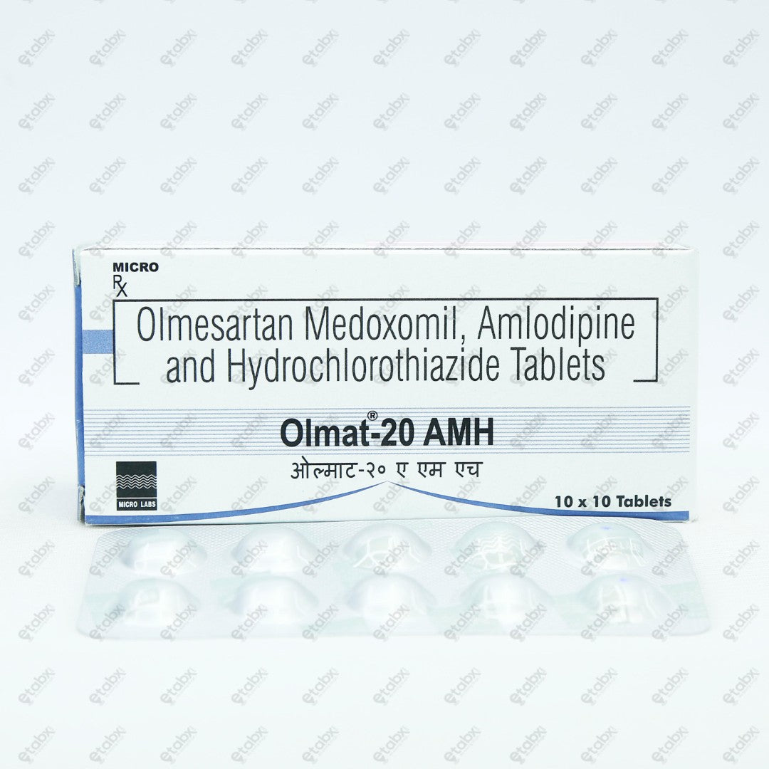 Olmat AMH 20mg Tablets 15's