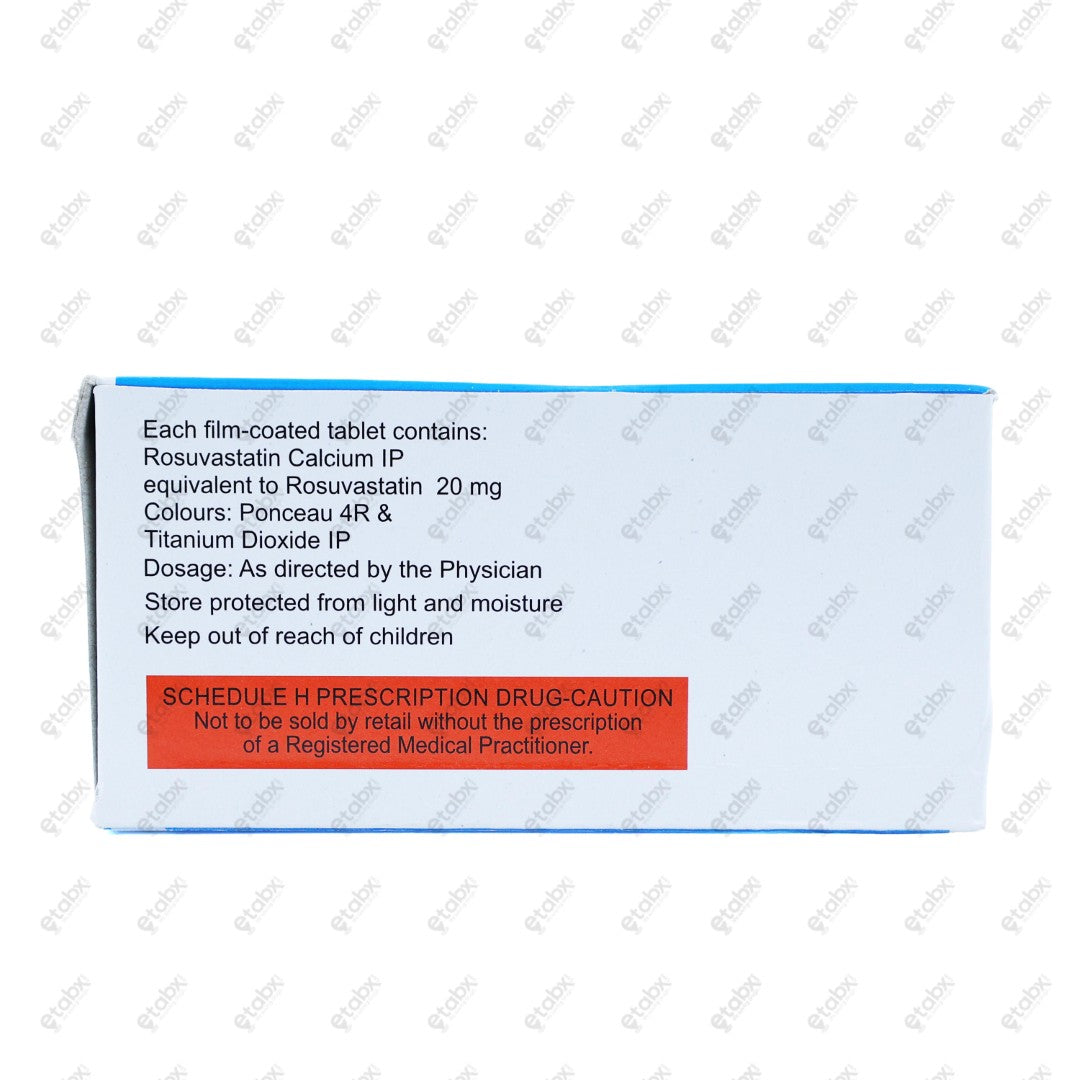 RXTOR 20mg Tablet 10's
