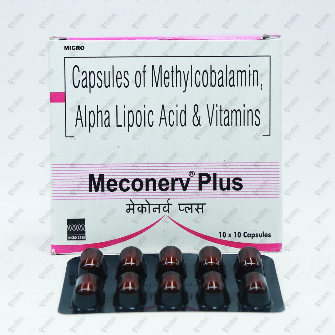 Meconerv Plus Capsule 10