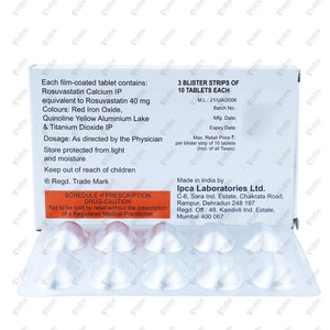 RXTOR 40mg Tablets (10's)