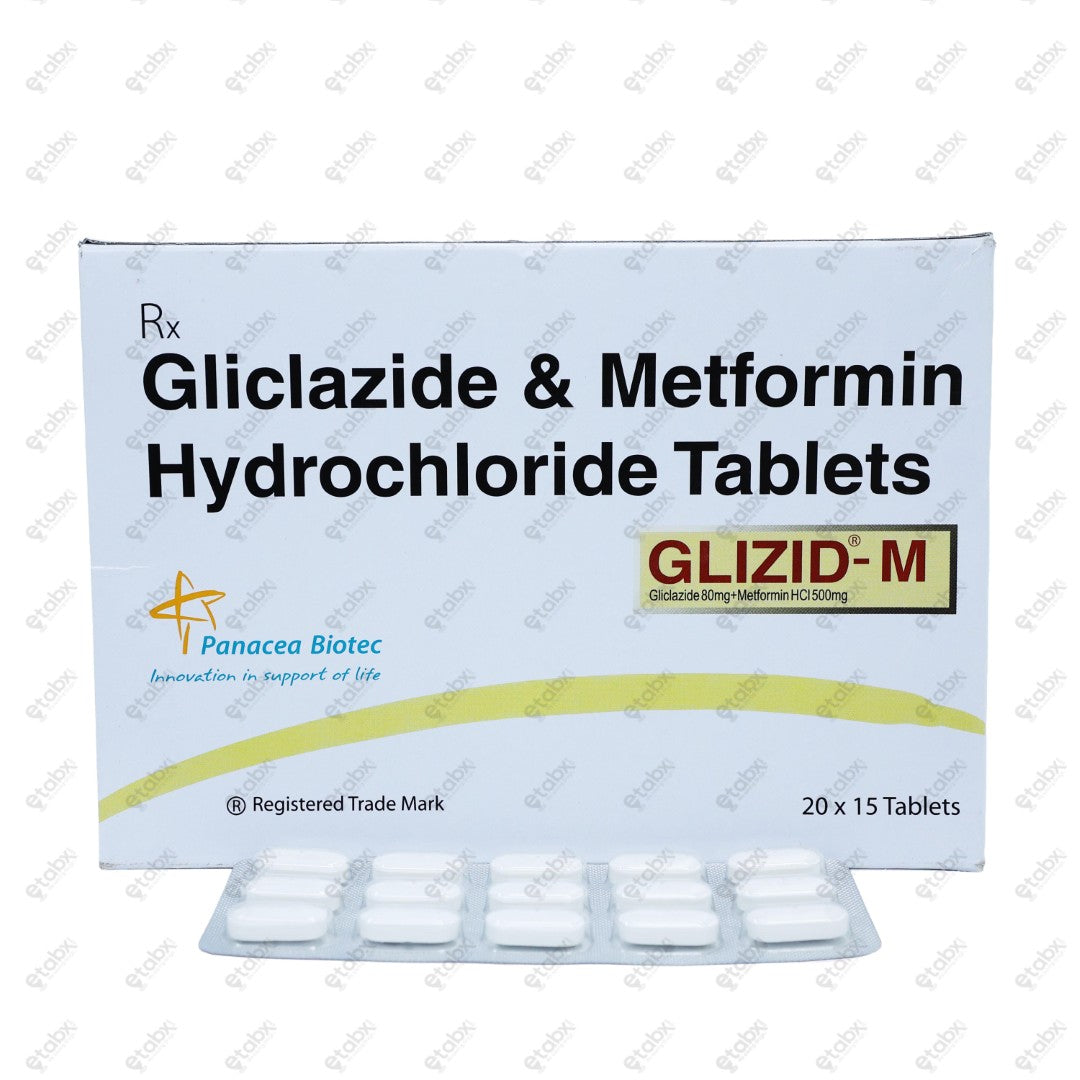 GLIZID M Tablet 15's
