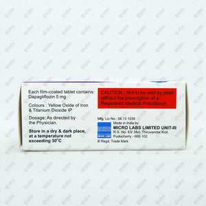 Zucapride 5mg Tablet 10's