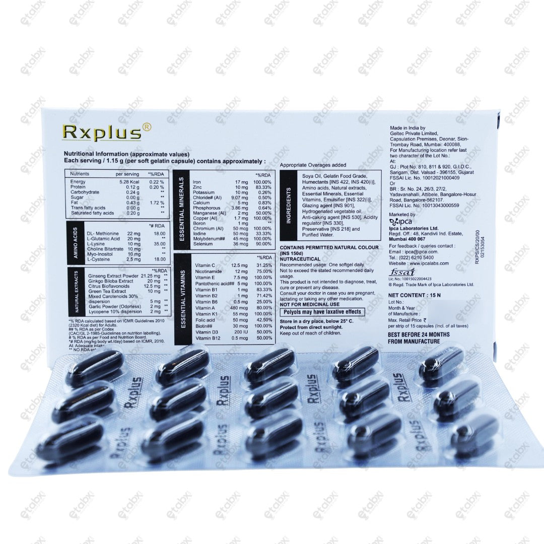 RXPlus Tablets 15's