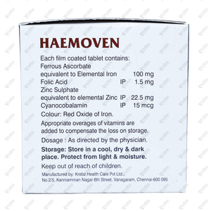 Haemoven Tablet 10's