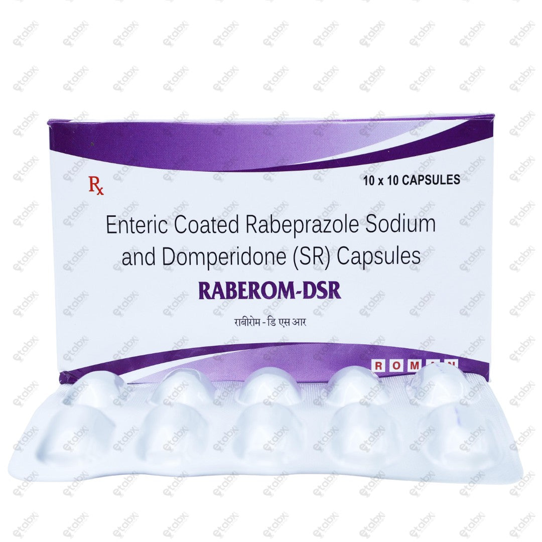 Raberom DSR Capsules 10's