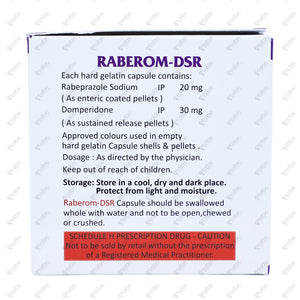 Raberom DSR Capsules 10's