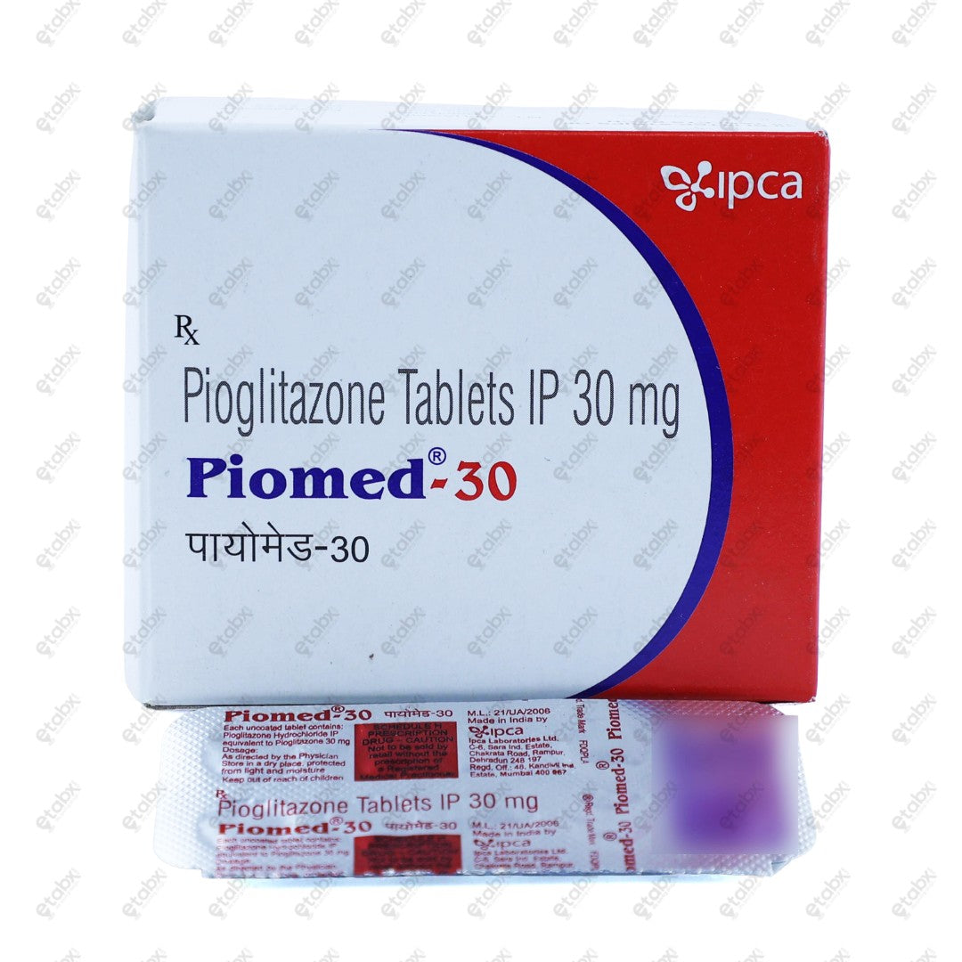 Piomed 30mg Tablet 10's