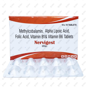 Nervigest Tablets 10's