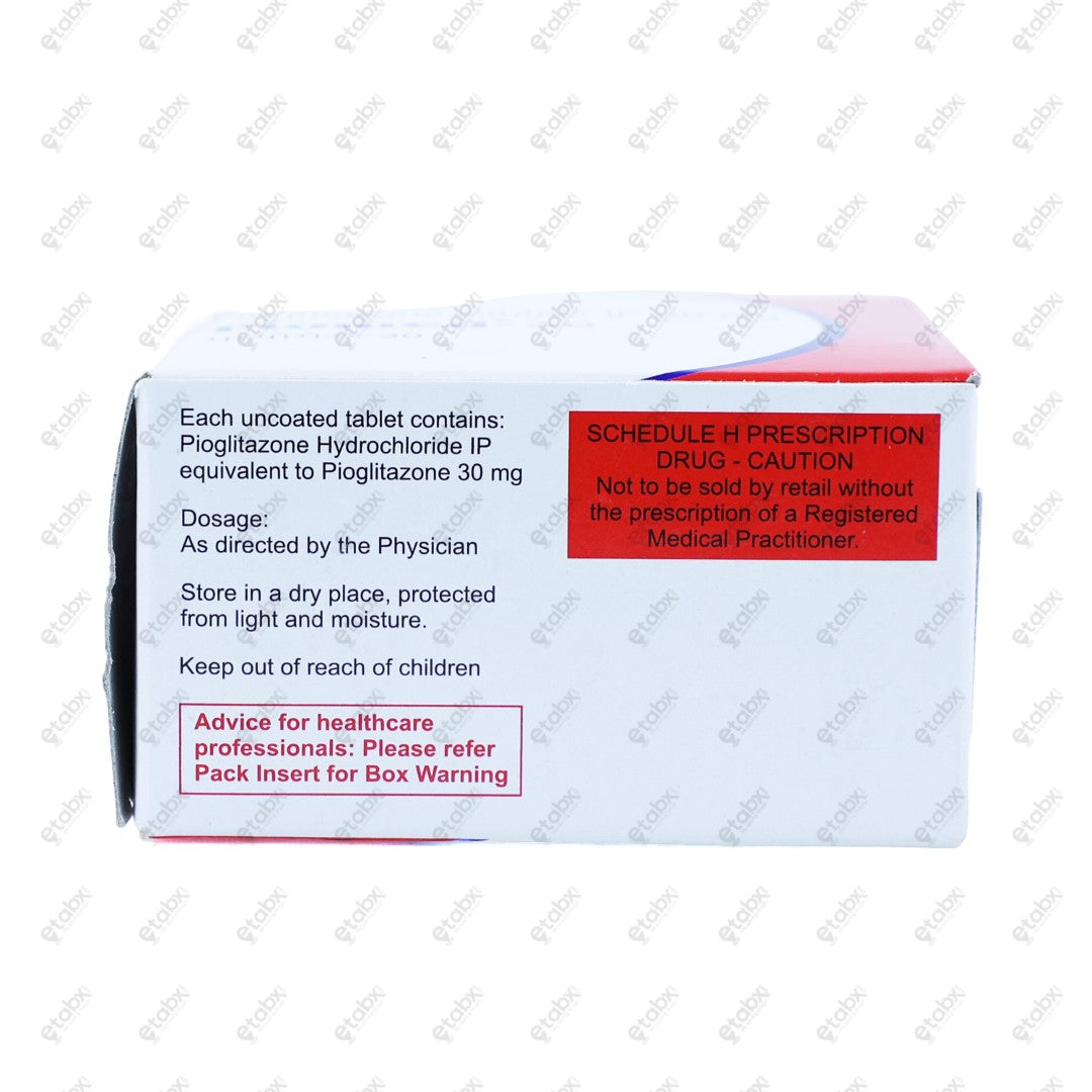 Piomed 30mg Tablet 10's