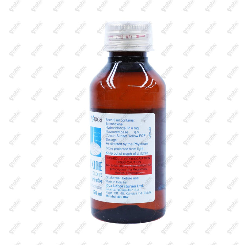 Bromhexine Elixer 120ml